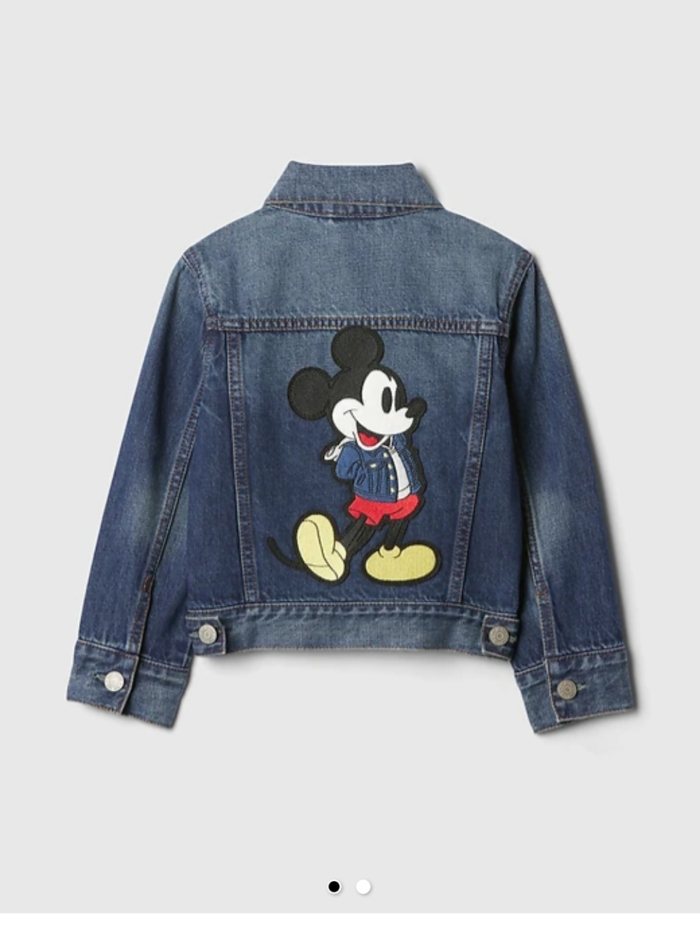 GAP Mickey Mouse Denim Jacket